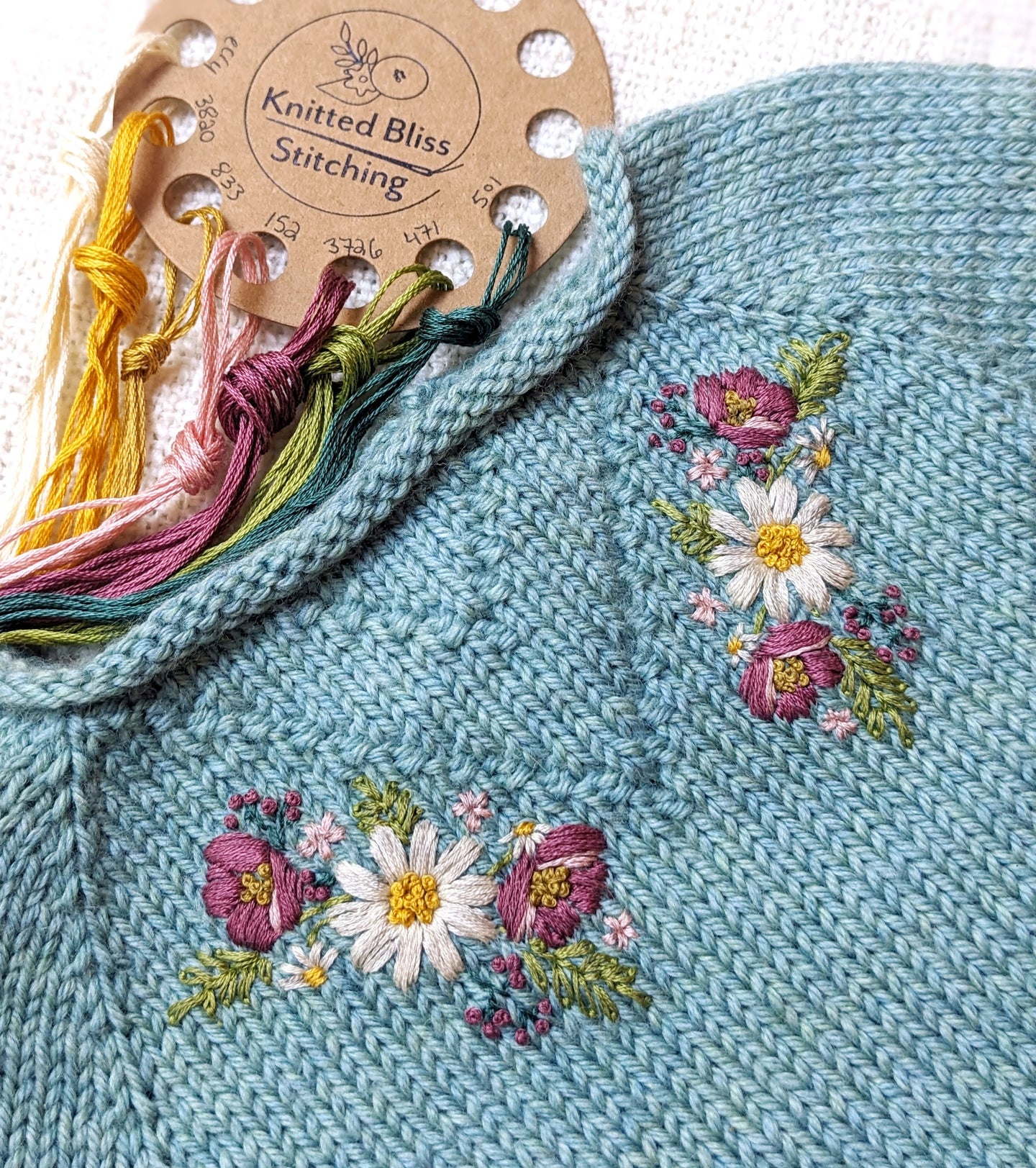 Embroider Your Knits Stick & Stitch pack
