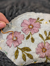 Load image into Gallery viewer, Embroidered Blossoms Stick & Stitch (Physical Product)