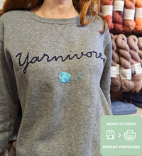 Load image into Gallery viewer, Yarnivore Stick & Stitch (Digital Download)