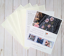 Load image into Gallery viewer, Stick & Stitch Printable Dissolving Paper - Blank