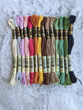 Load image into Gallery viewer, Woodland Embroidery Floss Palette