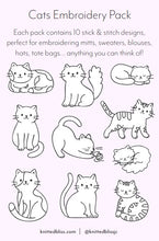 Load image into Gallery viewer, Cat Stick & Stitch (Physical Product)