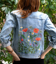 Load image into Gallery viewer, Embroider Your Jacket - Wildflowers (Digital Download)
