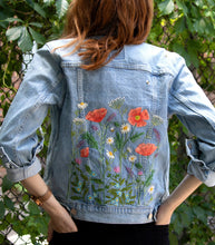 Load image into Gallery viewer, Digital Download : Embroider Your Jacket - Wildflowers
