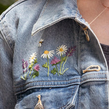 Load image into Gallery viewer, Hard Copy- Wildflowers Embroidery
