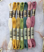 Load image into Gallery viewer, Embroidery Floss Palette - Warm Floral