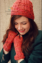 Load image into Gallery viewer, Causerie Hat & Mitts Pattern