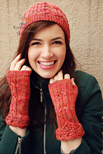 Load image into Gallery viewer, Causerie Hat & Mitts Pattern
