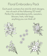 Load image into Gallery viewer, Floral Stick & Stitch (Digital Download)