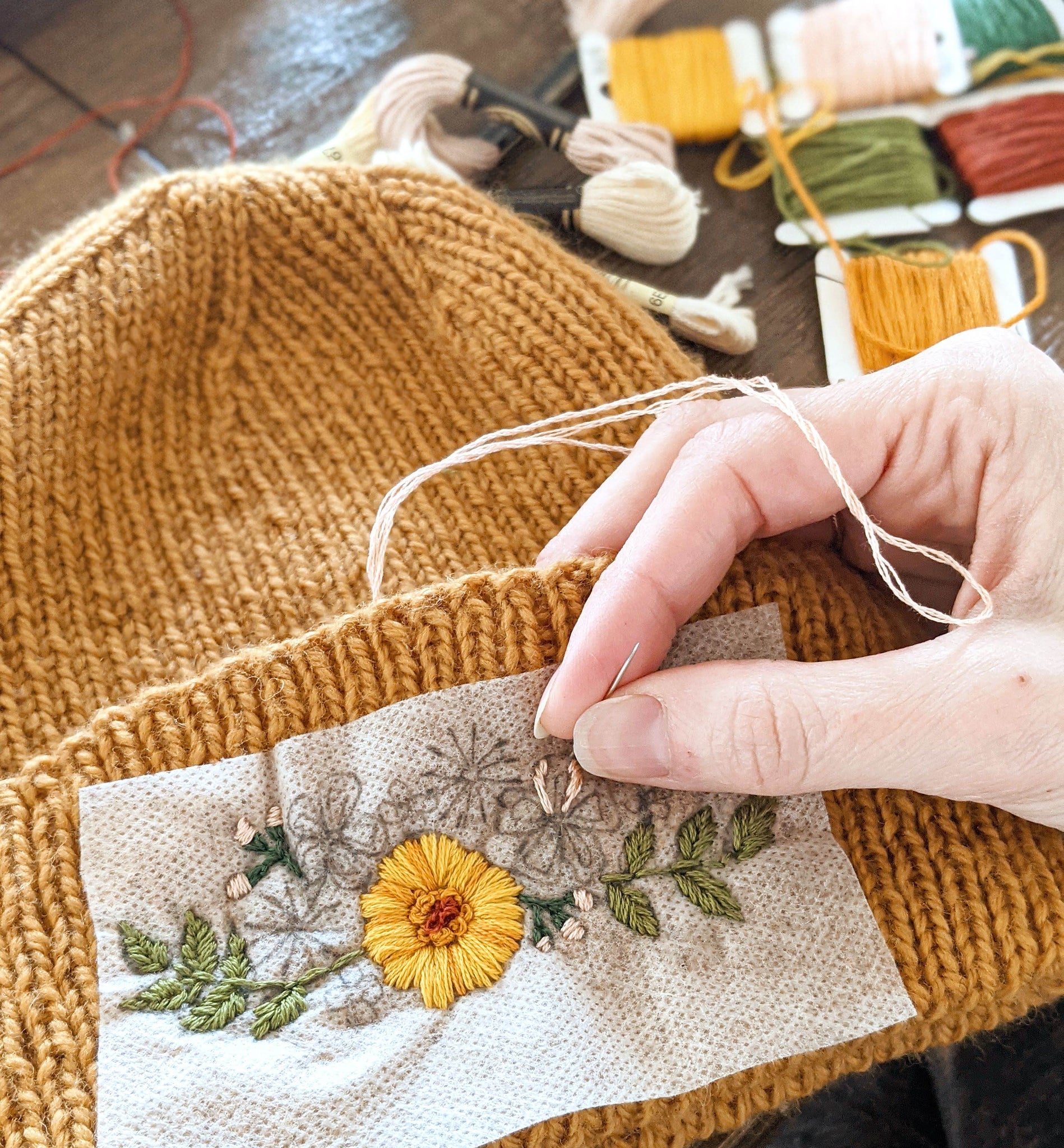 Stick & Stitch Printable Dissolving Paper Blank knittedbliss