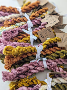 Lichen and Lace Embroidery Yarn Bundle