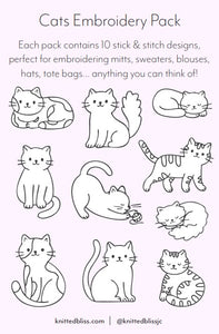 Cat Stick & Stitch
