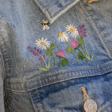 Load image into Gallery viewer, Digital Download : Embroider Your Jacket - Wildflowers
