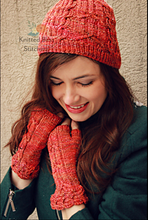 Load image into Gallery viewer, Causerie Hat &amp; Mitts Pattern
