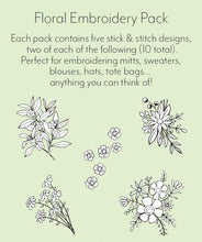 Load image into Gallery viewer, Stick &amp; Stitch Floral Pack
